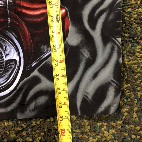 Mecca Vintage All Over Print Button Up Shirt (M) - Picture 6 of 7